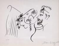 Marc Chagall SUJET BIBLIQUE Lithograph - Sold for $1,408 on 05-16-2026 (Lot 160).jpg